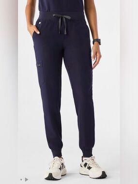 Figs‎ Women’s Navy Blue Zamora Jogger Scrub Pants Medium Petite